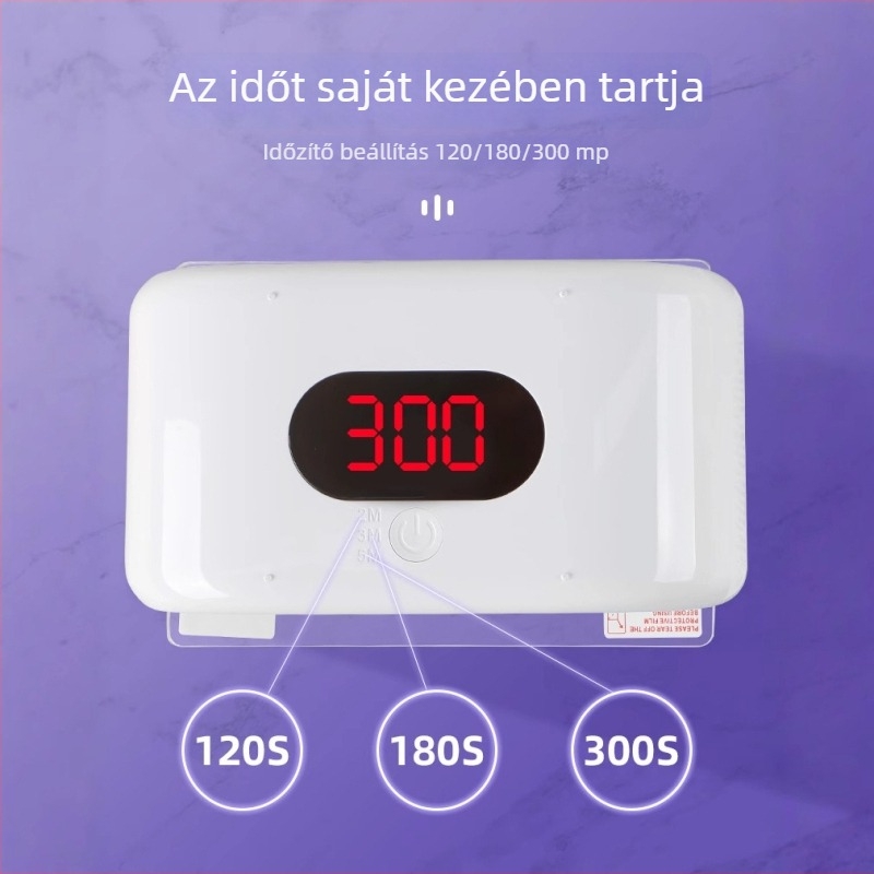 M8 UV-szárító lámpa körömlakkozáshoz és gél alkalmazásokhoz