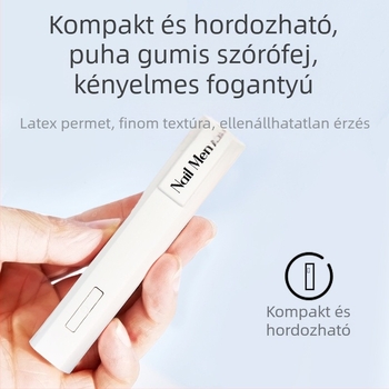 Kézben tartható bár alakú hordozható körömlámpa, kompakt, újratölthető LED-lámpa a gyors száradáshoz