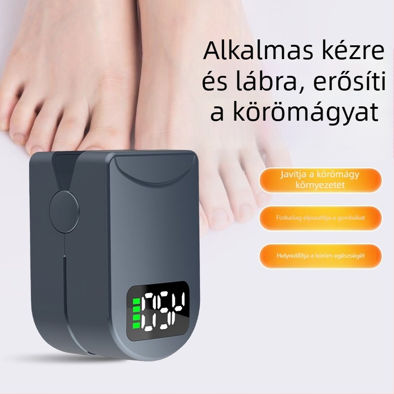 Kézben tartható körömlámpa körömgombásodás elleni – tisztítás és kiegészítő terápia