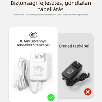 Sai'erqi fototerápiás lámpa – 3C-tanúsítványú tápkábel-adapter a T8/L6/X7 modellekhez
