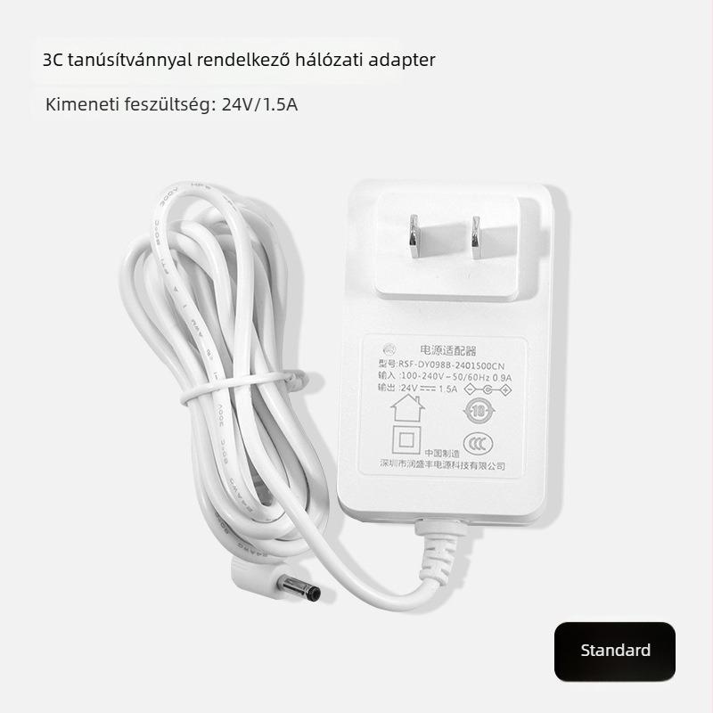 Sai'erqi fototerápiás lámpa – 3C-tanúsítványú tápkábel-adapter a T8/L6/X7 modellekhez