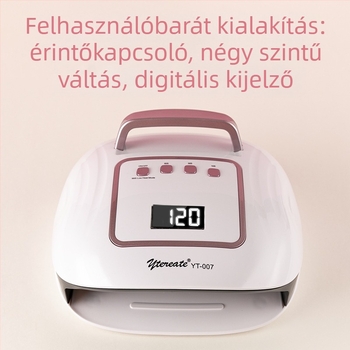 Körömlámpa UV/LED, YATIAN YT-007, 48W, 36 UV/LED fényforrás, OEM
