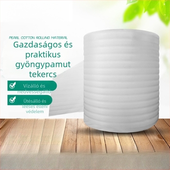 Új EPE gyöngyház hab rolos anyag, ütésálló hab, buborékfólia csomagoláshoz, hablemez csomagoláshoz, testreszabható