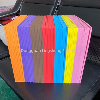 Cosplay kellékekhez EVA hablap, színes EVA anyag, sűrűség 38, kézzel készített DIY anyag