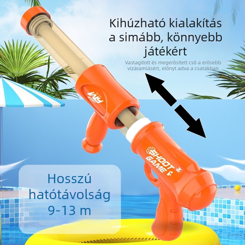 Shengming Gyermek vízipisztoly — műanyag test; 7–14 éveseknek; kategória: vízágyú (Anyag: műanyag; Márka: Shengming; Korcsoport: 7–14; Kategória: vízágyú)