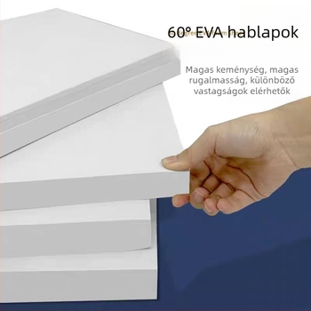 EVA hablap cosplay kellékekhez és akvárium padokhoz, sűrűség 70 kg/m³, nyomtatásmentes, testreszabható vastagság, Hao Yuxin márka