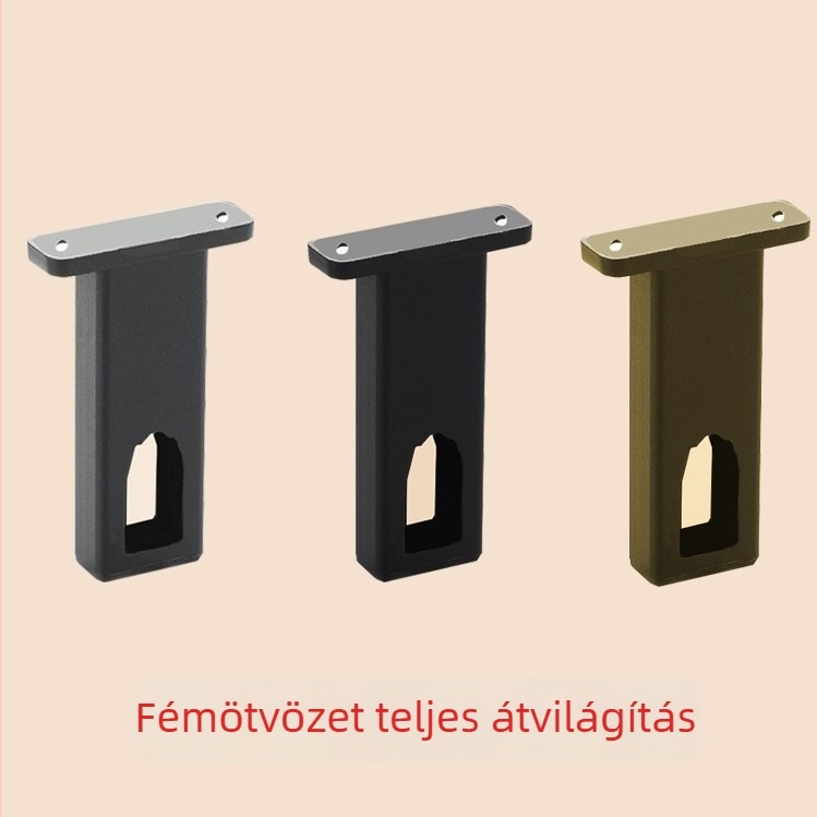Testre szabható ruhasín gardróbba, alumínium- és cinkötvözet, modell Kdz-gy, gardróbhoz, világos luxus stílus, bevonat szórással