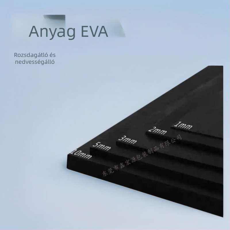 EVA hablap csomagoláshoz – belső támasz, sűrűség 38–70, nyomtatható