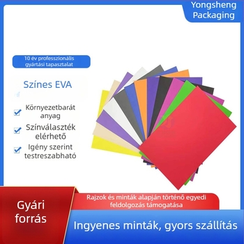 Színes EVA hablap tekercs, magas rugalmasság, erős habképződés, tűzálló és vezető EVA hab