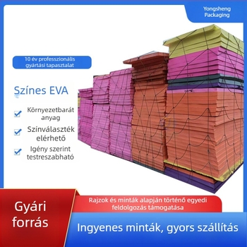 Színes EVA hablap tekercs, magas rugalmasság, erős habképződés, tűzálló és vezető EVA hab