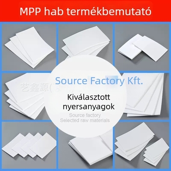 Autóipari akkumulátorcellákhoz MPP hab hátoldalas ragasztóval — lángálló, ütéscsillapító párna, PE+EPE, sűrűség 0,97 g/cm³