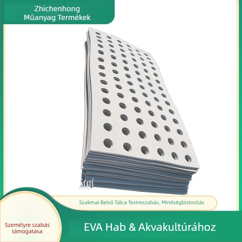 EVA hidropóniás hablap perforált kialakítással rizs- és zöldségtermesztéshez, 20 mm vastagság, nyomtatás elérhető
