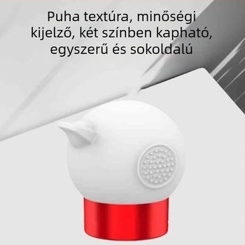 Kézi levehető vákuumos fogkrém adagoló a fürdőszobába – kompatibilis minden fogkrémfejjel és arclemosóval.