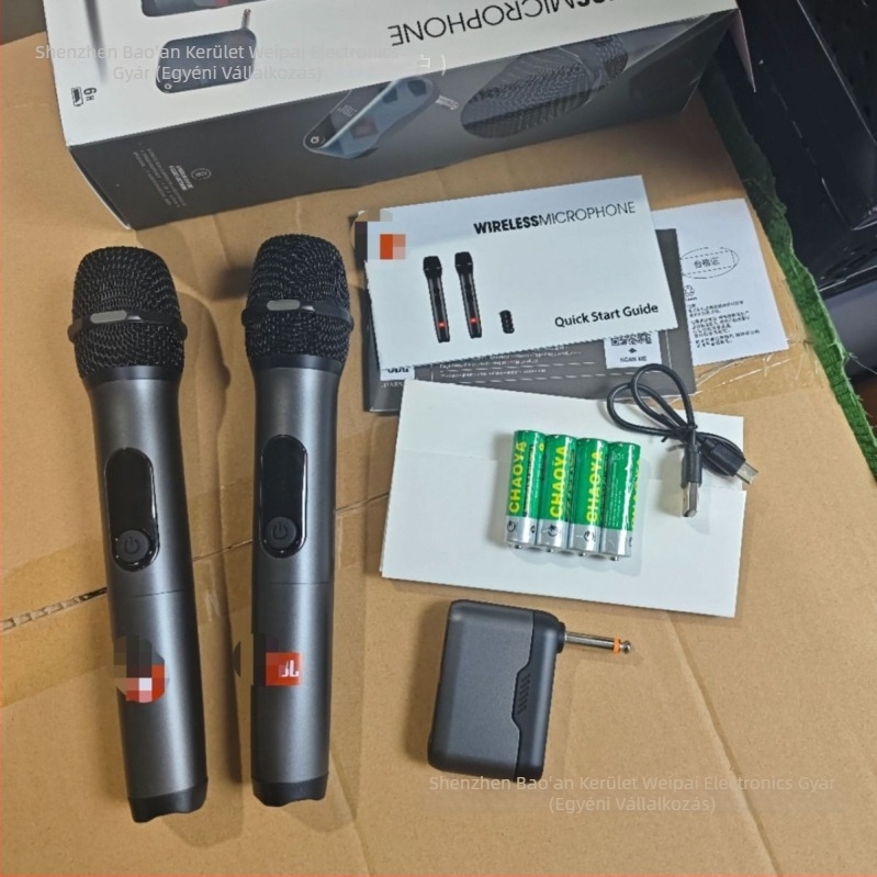 Vezeték nélküli lavalier mikrofonrendszer Bluetooth 5.3-mal, 100 Hz–20 kHz, SNR ≥70 dB, üzemidő 6–8 óra