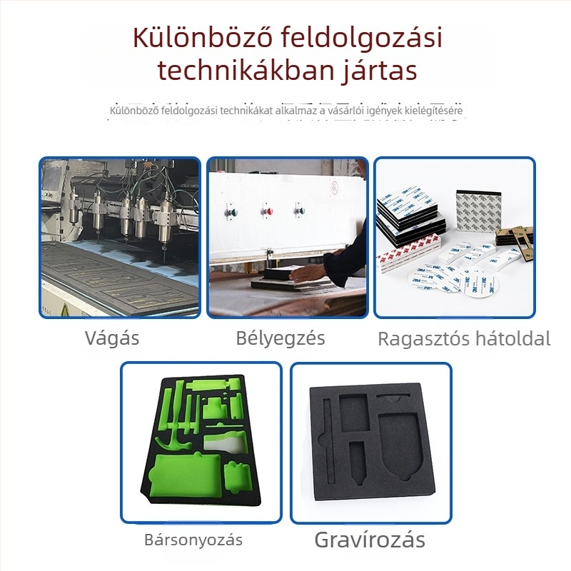EVA belsőbetét kozmetikai és ékszer dobozokhoz