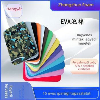 Egyedi gyártású EVA hab belső betétek csomagoló dobozokhoz, ingyenes tervezés és próbaminta, minőségi garancia