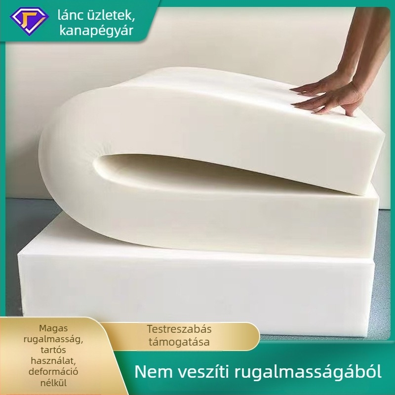Személyre szabott kanapé párna 40D magas sűrűségű habbal, vastagított és kemény, erkélyablakhoz