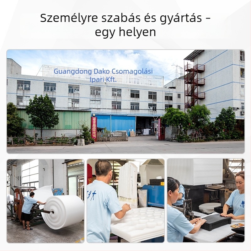 Elektronikus termék belső tálcája Furong gyapot bevonattal, speciális alakú, testreszabott specifikációk