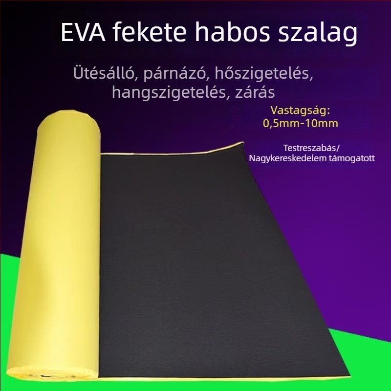 EVA hablap ragasztóval a hátoldalon, anyag EVA, sűrűség 50 kg/m³, márka Blue Fir