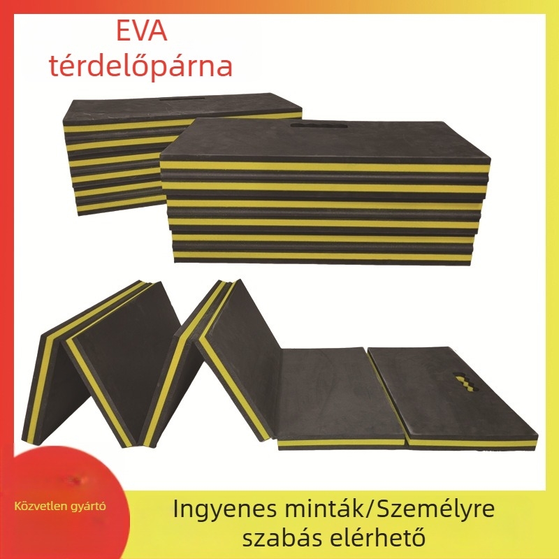 Kerti térdelőpad - EVA hab, 30 kg/m³ sűrűség, összecsukható, hordozható, Poetry márka
