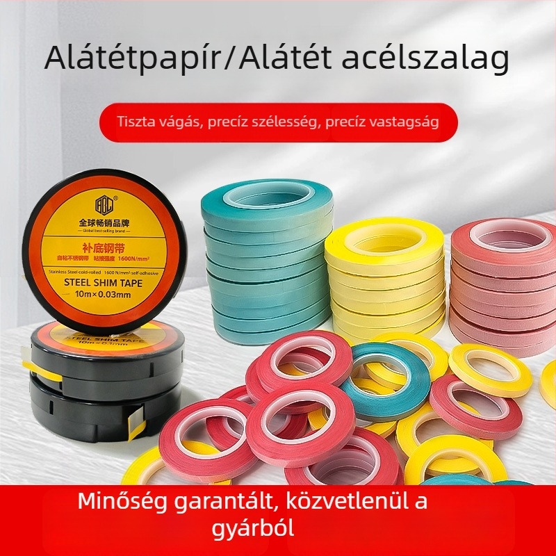 Aiboli alapanyag papírhoz készült vágókészlet, acélcsíkkal készült vágólemez és kompenzációs nyomás
