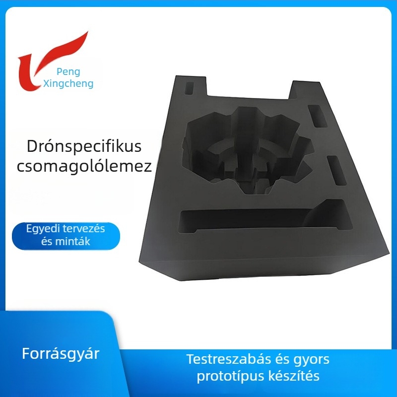 Drón csomagoláshoz EVA hab belső bélés, ütéscsillapító, nyomásálló, faragott és formázott belső támasz, tűzálló
