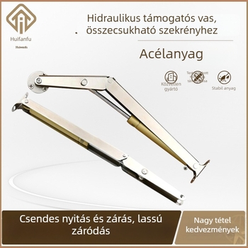 Gázrugó szekrényajtókhoz — 201 rozsdamentes acél, modell Xk1206, univerzális alkalmazás, modern minimál stílus
