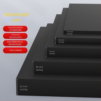 Akkumulátor rekesz ütéscsillapító párnákból álló készlet ragasztómentes, párnázó blokk és buffer hab; 2 db + 1 db; vastagság 5/10/15/20 mm; kivágás a beépítéshez