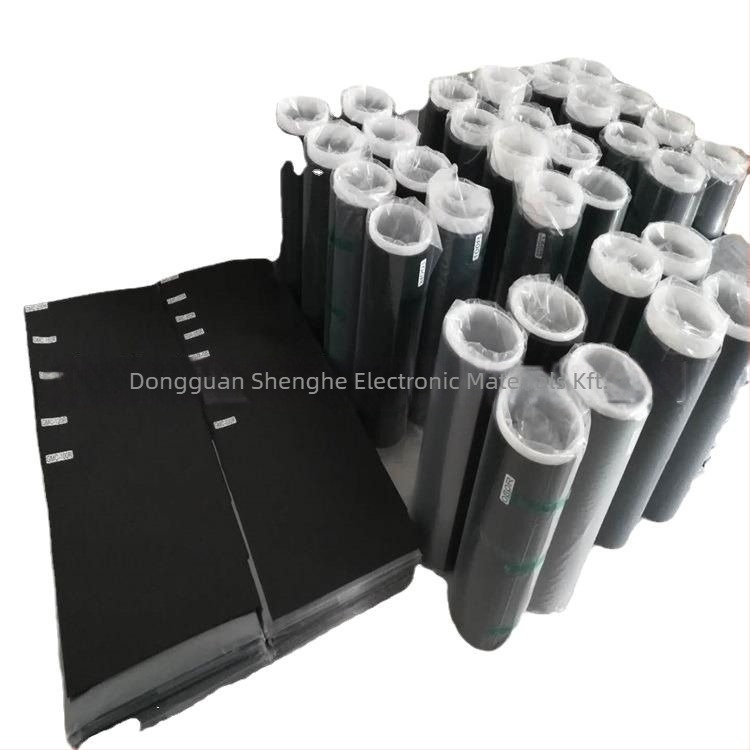 Poron ütéscsillapító PU hab, magas visszatérés, sűrűség 30 kg/m³, vastagság 0,8, tűzálló, SHE márka