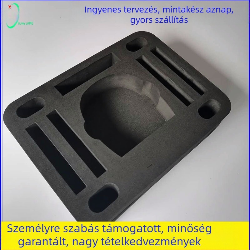Eszközökhöz való koffer belső tálca EVA bevonattal, antistatikus EVA, ütésálló, gravírozott integrált kialakítás; Anyag: EVA; Sűrűség: 38-70