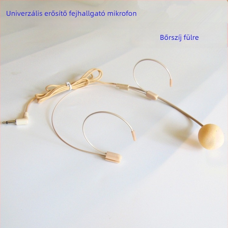 Tanári fejhallgatós mikrofon élő színpadra - Modell T01 (SNR ≥60dB, Névleges teljesítmény 5, Nincs akkumulátor)