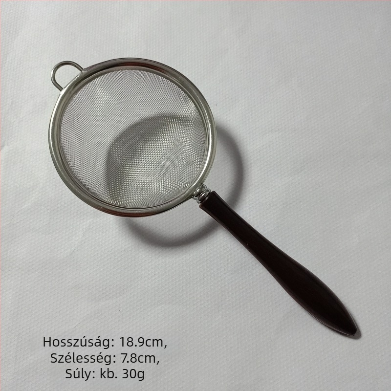 Rozsdamentes acél lisztszűrő ultra fin hálóval, csúszásmentes és hőálló, testreszabható feldolgozás