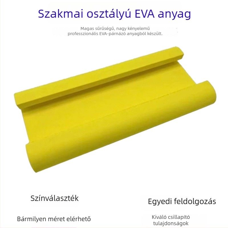 EVA anyagú sárkányhajó üléspárna, csúszásmentes felület, sűrűség 30 kg/m³, nyomtatás elérhető, logó testreszabható