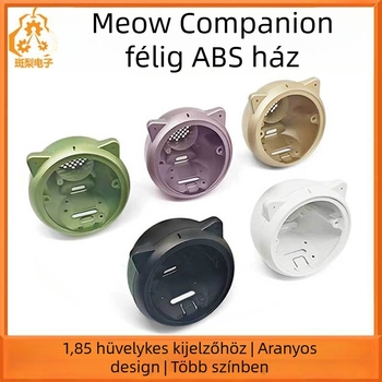 Meow Companion EchoEar ABS burkolat Xiao Zhi AI LCD kijelzőhöz
