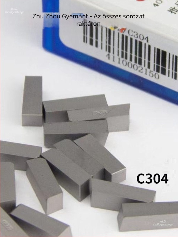 Ötvözet vágófej barázdázáshoz és vágáshoz, Zhuzhou Diamond-Hard, C305/C306, C308, YG8N/YG8YT15