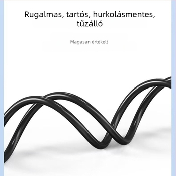 Bent Head mágneses töltőkábel POGO PIN csatlakozóval, rövidzárlat elleni védelemmel, körkörös férfi–női csatlakozó pár, 3.0 interfész