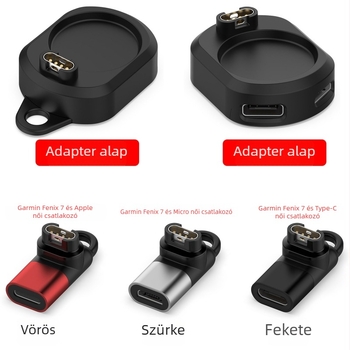 Garmin töltőkábel-adapter dedikált interfésszel Vivoactive5 órákhoz