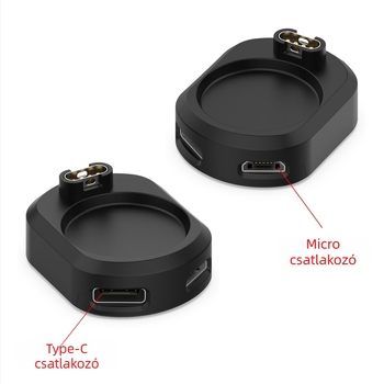 Garmin töltőkábel-adapter dedikált interfésszel Vivoactive5 órákhoz