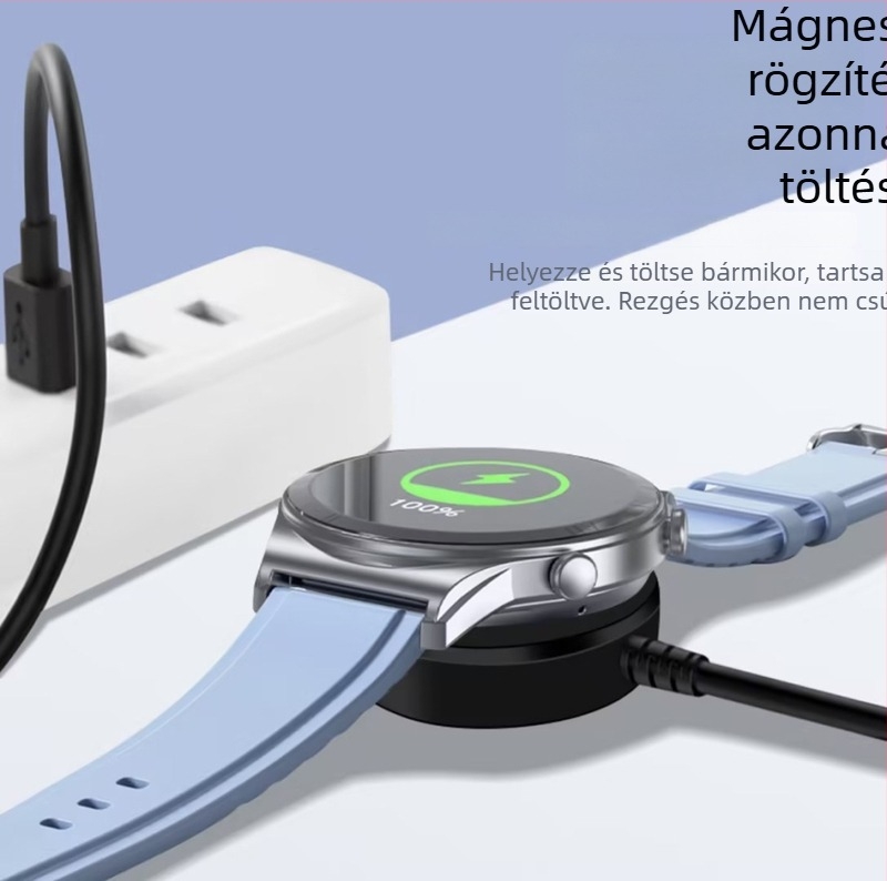 Samsung Galaxy Watch3/4/Watch5Pro töltőkábel – gyors töltés kábeles és vezeték nélküli