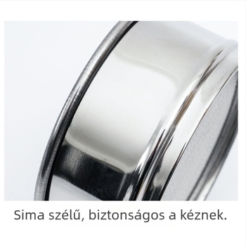 Kávé kalibráló szita, 20-es háló, 0,85 mm nyílás, rozsdamentes acél