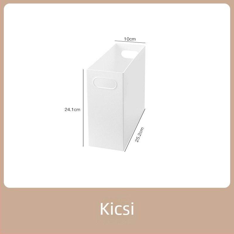 Japán-stílusú moduláris tároló doboz fedéllel és kerekekkel az asztal alatt, 15 L kapacitású, PS műanyagból, hordozható.