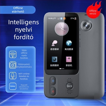 Offline intelligens fordítóeszköz egyidejű tolmácsolással, többnyelvű fordítás és fotófordítás, ABS test — ideális üzleti útakhoz