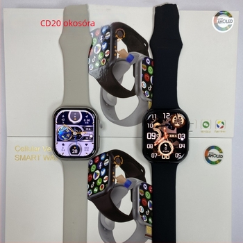 CD20 okosóra 4G SIM-kártyával, AMOLED 2.13'' kijelző, 1350mAh akkumulátor, 2MP kamera