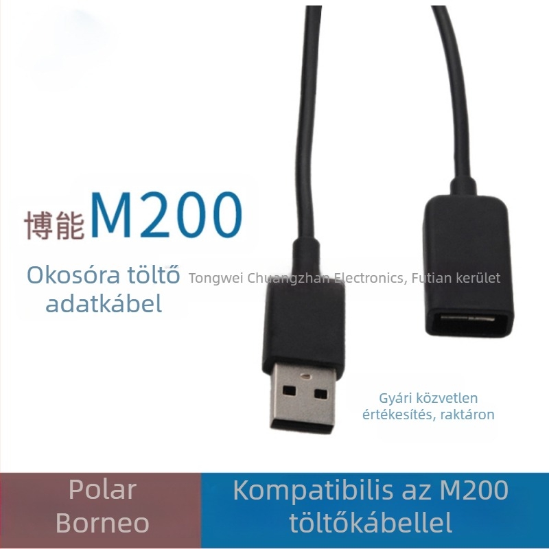 POLAR Boneng M200 okosórához adatkábel és töltőkábel okos karkötőhöz
