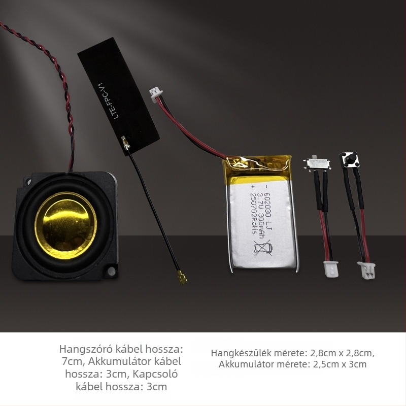 ML307R4G Cat1 4G DTU/RTU vezeték nélküli modul AI hanggal és beszélgetős funkcióval, ABS ház