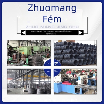 Hosszított galvanizált emelő szemcsavar, szénacél GB825, 4.8 osztály