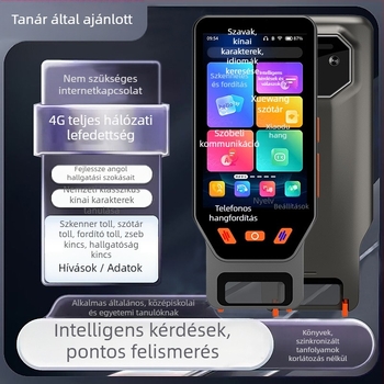 Intelligens angol fordító toll, Modell A30, újratölthető lítium akkumulátor, feszültség 5V-1A, tömeg 230 g, logónyomtatás lehetséges