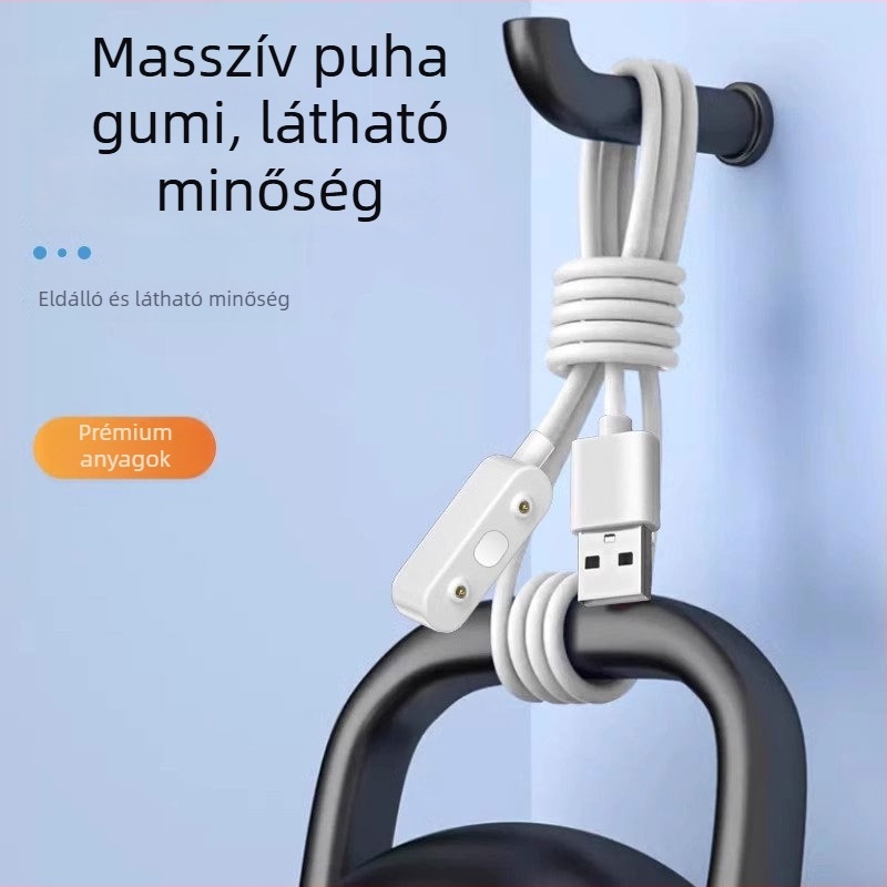 Személyre szabott USB töltőkábel a Mi Rabbit 7A órához, mágneses gyors töltés, HS128 modell
