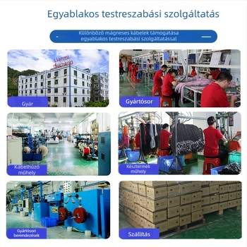 Személyre szabott Type-C mágneses töltőkábel N52 erős mágnessel