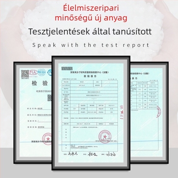 Vastagított élelmiszer-minőségű egyszer használatos tortadíszítő zsák bébiételekhez és sütéshez; háromszög alakú krém- és glazúrnyomó zsák